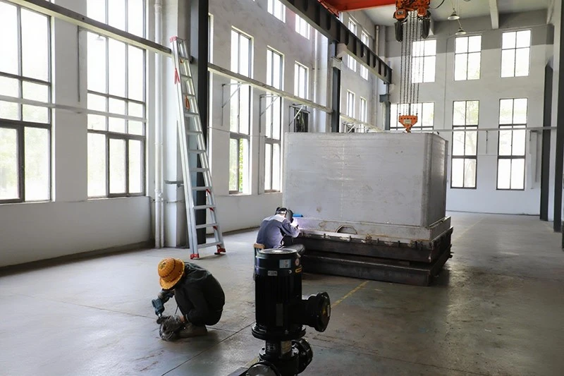 The production environment of Riches ethylene oxide disinfection cabinet The production environment of Riches ethylene oxide disinfection cabinet